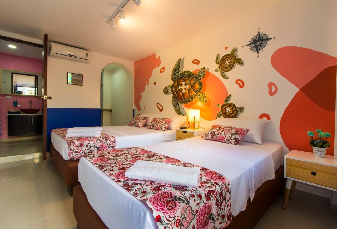 Casa Del Puerto Hostel & Suites Cartagena 外观 照片